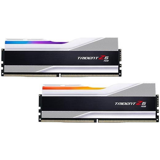Gskıll Trident Z5 Rgb Silver Ddr5-6000Mhz Cl32 64Gb (2X32Gb) F5-6000J3238G32Gx2-Tz5Rs