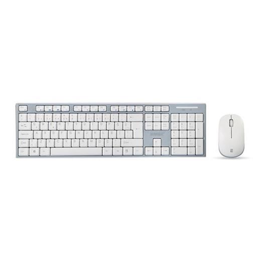 Everest Km-6063 Beyaz-Gri Kablosuz Q Klavye Mouse