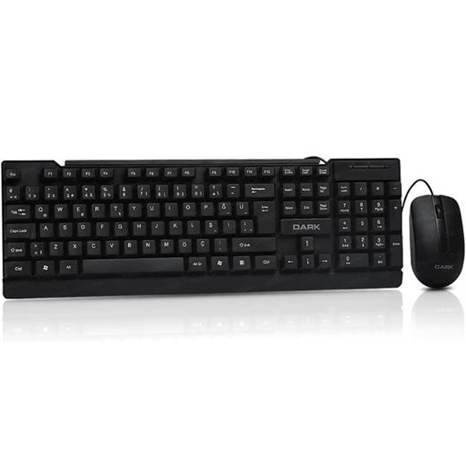 Dark Dk-Ac-Km1050 Usb Slim Ofis Tip Km Set