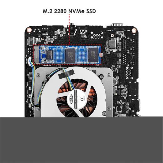 Minix NEO NGC-5 i5-8279U 8 GB 256 GB SSD Iris Plus Graphics 655 Mini PC