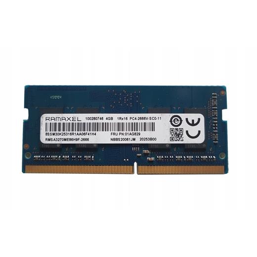 Ramaxel 4gb 2666 Mhz DDR4 Notebook Rami ( Kutusuz )