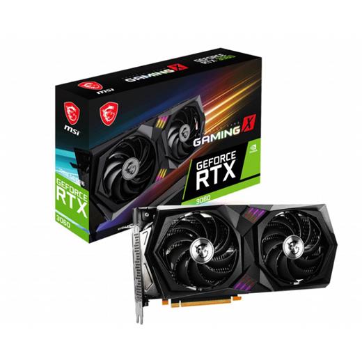 MSI 12GB GEFORCE RTX 3060 GAMING X 12G GDDR6  [192Bit] HDMI 3xDP