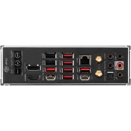 Msı Mpg X670E Carbon Wıfı Ddr5 Am5 4X M2 Usb3.2 Hdmı Dp Wifi 6E Rgb Atx