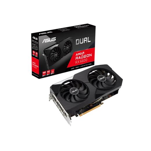 Asus Dual-Rx6600-8G 8Gb Gddr6 Hdmı Dp 128Bit