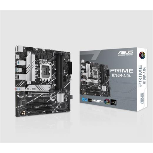 Asus Prıme B760M-A D4 4Xddr4 Hdmı/Dp 2Xm.2 1Xglan 1700P (12.Gen 13.Gen) Anakart