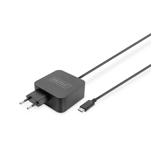 Digitus Dizüstü Bilgisayar Şarj Cihazı USB-C, güç beslemesi 65W PD3.0