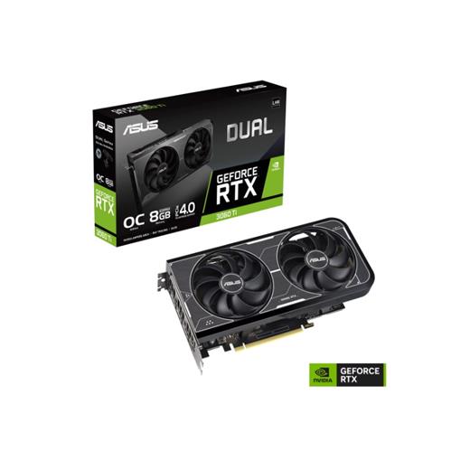 Asus Rtx 3060 Ti Dual Oc Dual-Rtx3060Tı-O8Gd6X 8Gb Gddr6 256Bit Ekran Kartı