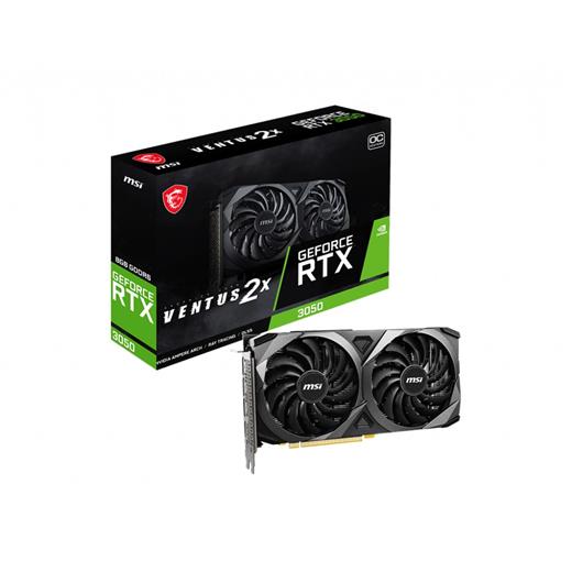 Msı Rtx 3050 Ventus 2X 8G Oc 128 Bit Gddr6 8 Gb Ekran Kartı