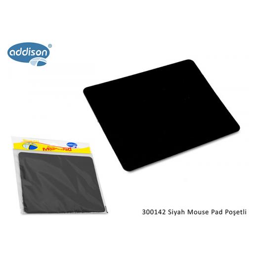 Addıson 300142, 177X217X2Mm, Lüx, Big, Mouse Pad,  (Siyah)