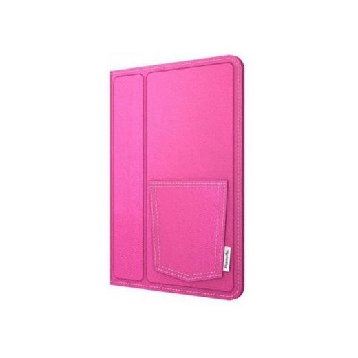 XtremeMac Micro Folio Kumaş Ipad mini Kılıf ve Standı (Pembe Kot)