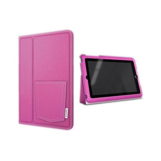 XtremeMac Micro Folio Kumaş Ipad mini Kılıf ve Standı (Pembe Kot)