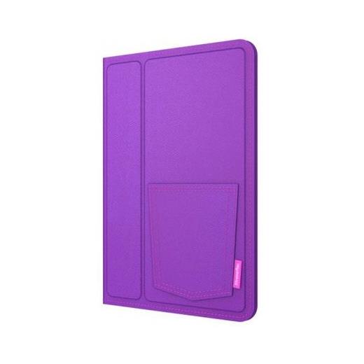XtremeMac Micro Folio Kumaş Ipad mini Kılıf ve Standı (Mor Kot)