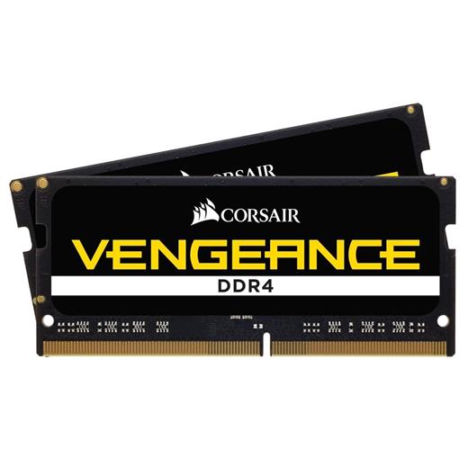 Corsaır Cmsx16Gx4M2A3200C22 16Gb (2X8Gb) Ddr4 3200Mhz Cl22 Vengeance Sıyah Notebook Sodımm Bellek