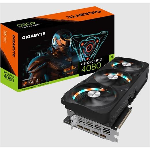 Gıgabyte Rtx 4080 Gamıng Oc 16Gb Gddr6X 256 Bit Rgb Led Nvidia Ekran Kartı Gv-N4080Gamıng-Oc-16Gd