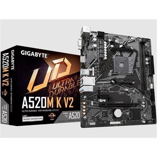 Gıgabyte A520M K V2 Ddr4 5100Mhz 1Xhdmı 1Xm.2 4Xusb 3.2 Matx Am4