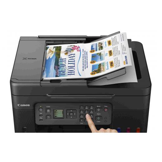 Canon Pıxma G4470 Renkli Mürekkep Mega Tanklı Yazıcı Tarayıcı Fotokopi Fax Wifi Bulut Adf