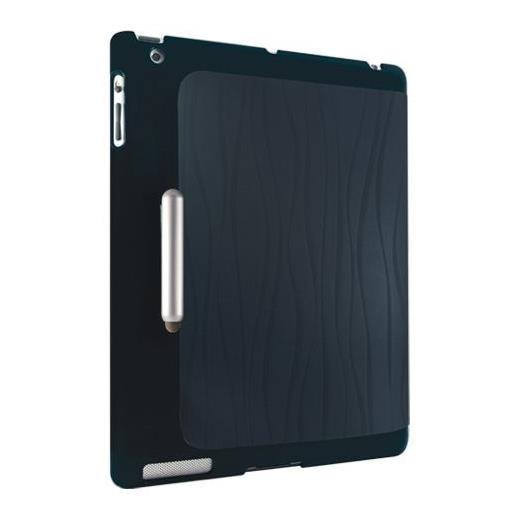 Ozaki iCoat Slim -Y  Kalemli Sert Ipad 2/Ipad 3/Ipad 4. Nesil Kılıf ve Standı (Lacivert)
