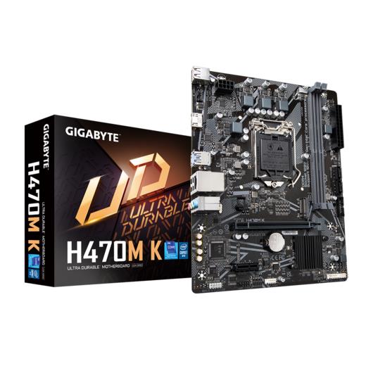 Gigabyte H470M K 1.0 H470 Ddr4 M.2 Hdmı Matx 1200P Anakart