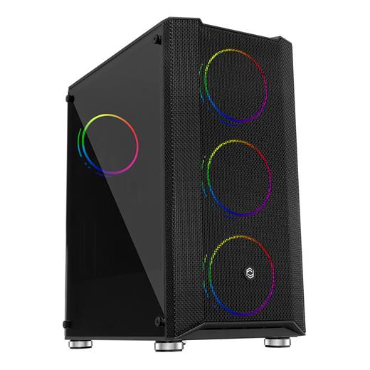 Frisby FC-9405G Panda Gaming Kasa (Double Slim Ring RGB Fan + 650W 80+)