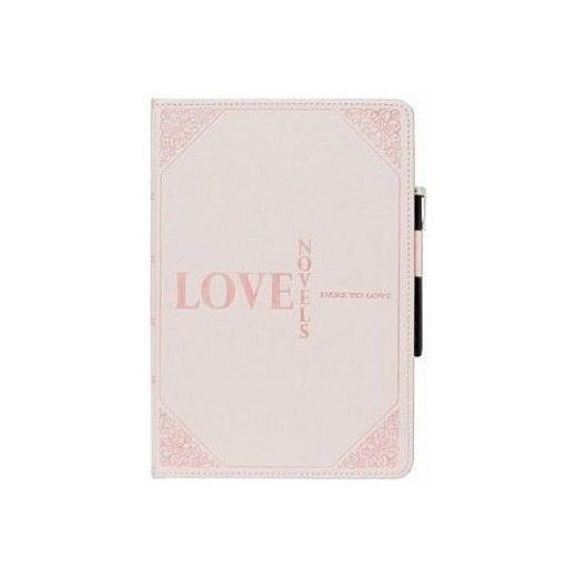 Ozaki O!coat Wisdom Love Novel Kalemli Sert Ipad mini Kılıf ve Standı (Açık Pembe)