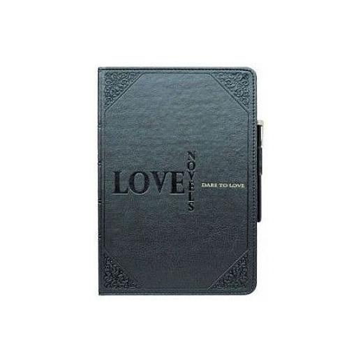 Ozaki O!coat Wisdom Love Novel Kalemli Sert Ipad mini Kılıf ve Standı (Siyah)