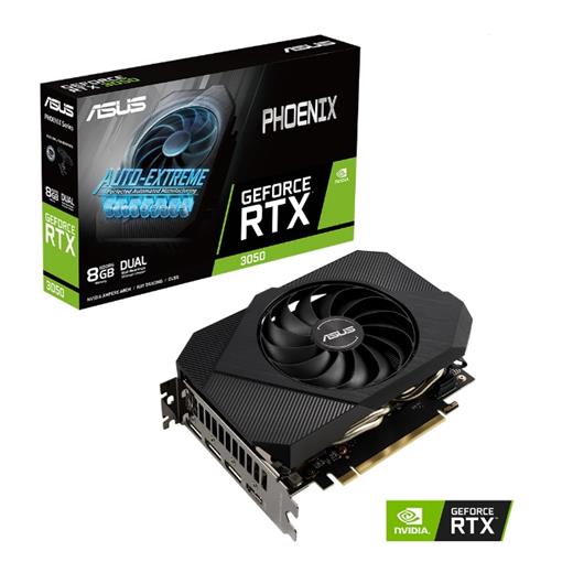 Asus Ph-Rtx3050-8G Geforce Rtx 3050 Phoenix 8Gb Gddr6 128 Bit Ekran Kartı