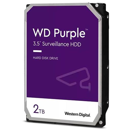 Wd 2 Tb Wd23Purz Purple Sata3 5400Rpm 64Mb 7/24 Güvenlik Diski