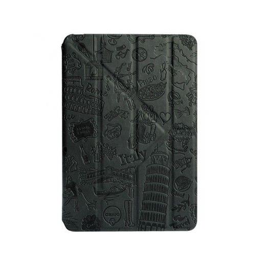 Ozaki O!coat Travel Rome Sert Ipad mini Kılıf ve Standı (Siyah)