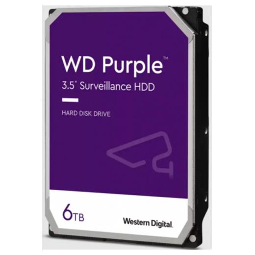 Wd Purple Wd64Purz 6Tb 256Mb 5400 Rpm 7/24 Güvenlik Diski