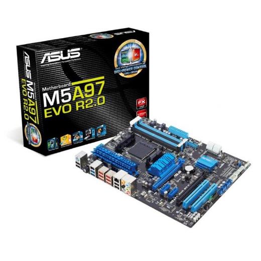 Asus M5A97 EVO AMD970 4D3 PCIE SATA6G R2.0 AM3+, AMD970, DDR3, USB3