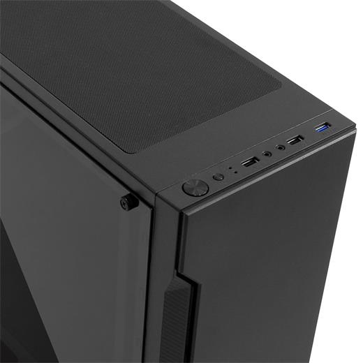 Frısby Fc-8945G 500W 1X120Mm Rgb Fan Usb 3.0 Mıdı Tower Gamıng Siyah Kasa