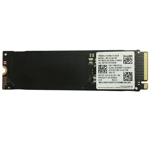 Samsung Mz-Vlq512 Pm991A M.2 512Gb Pcıe + Nvme Ssd Disk Kutusuz (22X80Mm)