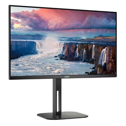 27 Aoc 27V5C/Bk Ips 1Ms 75Mhz 1Xhdmı 1Xdp Usb Type-C Fhd 1920X1080 Hoparlör Freesync Flıcker-Free Pıvot Vesa Siyah 