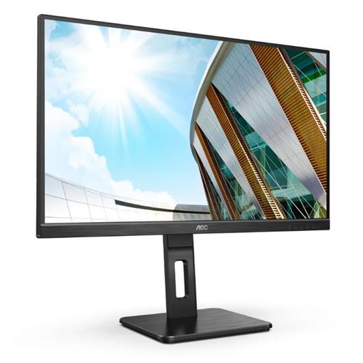 27 Aoc U27P2Ca Ips 4Ms 60Mhz 2Xhdmı 1Xdp Usb Type-C 4K Uhd 3840X2160 Hoparlör Çerçevesiz Yükseklik Ayarı Pıvot Vesa