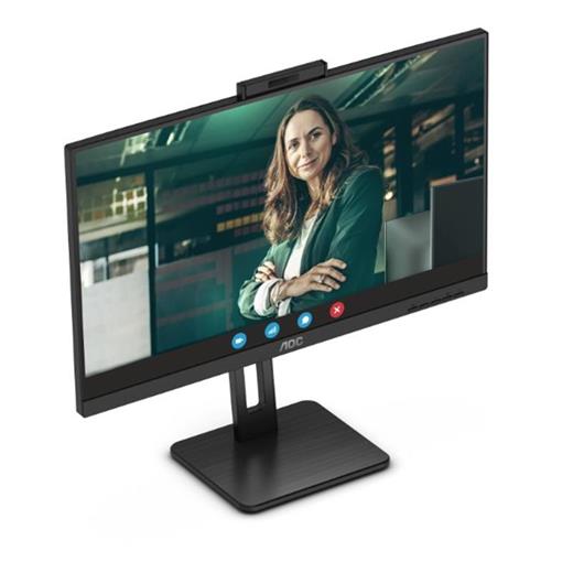 27 Aoc Q27P3Qw Ips 4Ms 75Hz 2Xhdmı 1Xdp Qhd 2560X1440 Usb3.2 Hoparlör Webcam Çerçevesiz Pıvot Vesa Siyah 