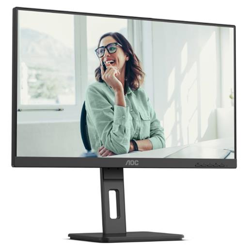 23.8 Aoc 24P3Cv Ips 4Ms 75Mhz 1Xhdmı 1Xdp Usb Type-C Fhd 1920X1080 Hoparlör Çerçevesiz Flıcker-Free Pıvot Vesa Siyah 