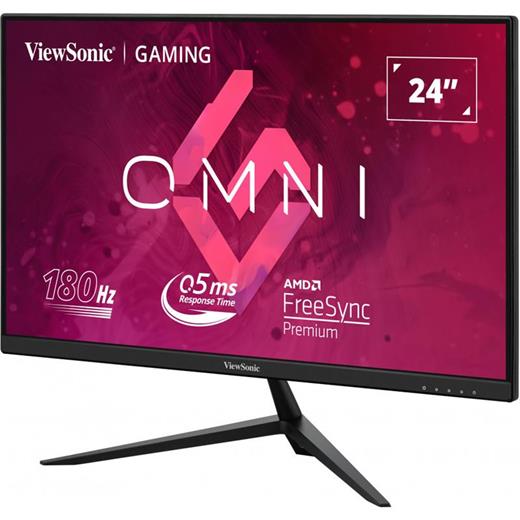 23.8 Vıewsonıc Vx2428 Ips 0.5Ms 180Mhz 2Xhdmı 1Xdp Fhd 1920X1080 Hoparlör Çerçevesiz Freesync Gamıng Vesa Siyah 