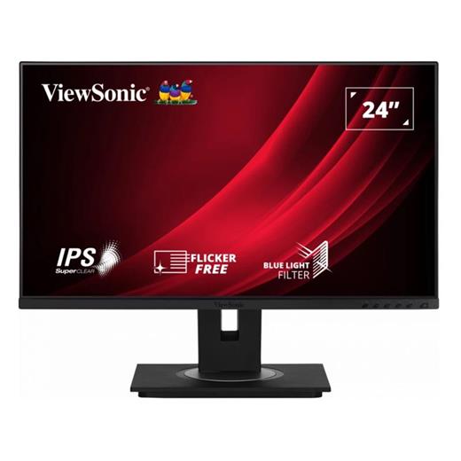23.8 Vıewsonıc Vg2448A-2 Ips 5Ms 60Mhz 1Xvga 1Xhdmı 1Xdp 1Xusb-B 4Xusb-A Fhd 1920X1080 Hoparlör Yükseklik Ayarı Pıvot 