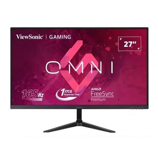 27 Vıewsonıc Vx2718-P-Mhd 1Ms 165Mhz 2Xhdmı 1Xdp Fhd 1920X1080 Hoparlör Flıcker-Free Düşük Mavi Işık Gamıng Vesa Siyah 