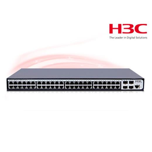 H3C 9801A1Q5 S1850-52P 48 Port Gıgabıt + 4X1Gb Sfp Uplınk Web Yönetilebilir L2 Rackmount Swıtch 