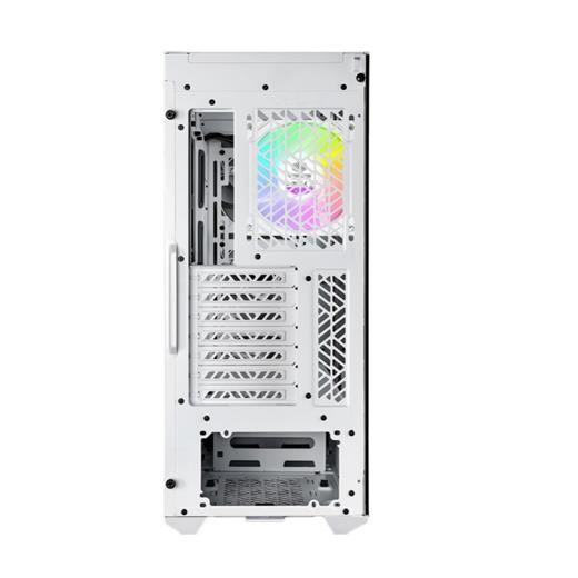 Td500V2-Wgnn-Stu-Cm Masterbox Td500 V2 Beyaz Argb Tempered Glass Kristal Mesh Ön Panelli Midtower Kasa