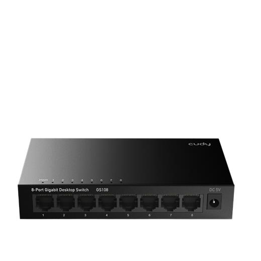 Cudy Gs108 8 Port 10/100/1000 Yönetilemez Desktop Metal Kasa Switch