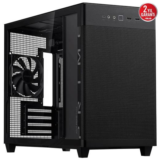 Asus Prıme Ap201 Siyah Cam Gaming Mid-Tower Pc Kasası