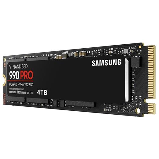 Samsung MZ-V9P4T0BW 990 Pro 4TB M.2 NVMe SSD (7450/6900MB/s)