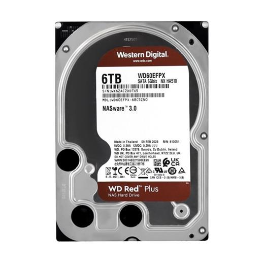Wd 6Tb Red 5400Rpm 256Mb Sata3 Wd60Efpx Nas Disk