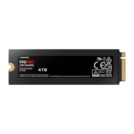 Samsung Mz-V9P4T0Cw 990 Pro 4 Tb Nvme Gen4 Soğutuculu Ssd 7450/6900