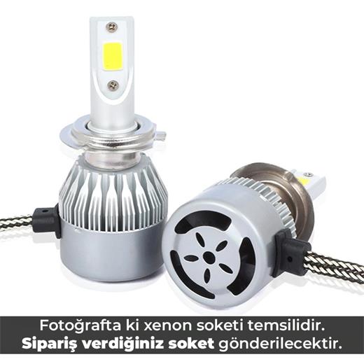 9005 Mach Led Xenon Ampul Beyaz 12V / 36W / 6400Lumens