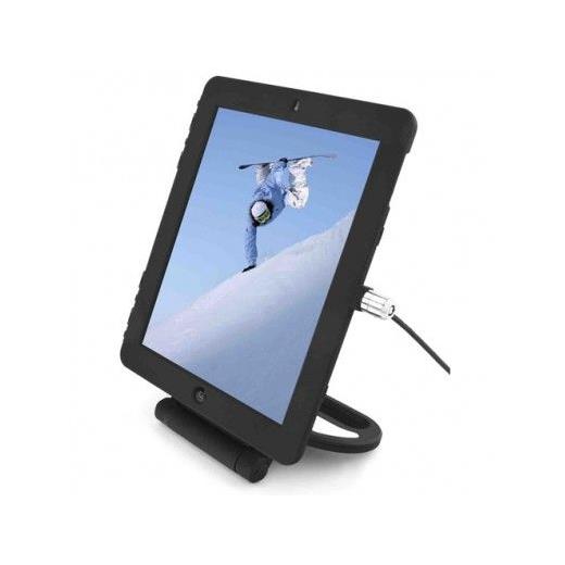 Maclocks Rotating Stand Ipad 2/Ipad 3/Ipad 4. Nesil Güvenlik Kilidi ve Kılıfı (Siyah)