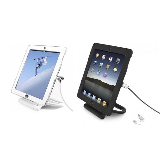 Maclocks Rotating Stand Ipad 2/Ipad 3/Ipad 4. Nesil Güvenlik Kilidi ve Kılıfı (Beyaz)