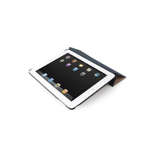 Macally BookStand Deri Ipad 3/Ipad 4. Nesil Kılıf ve Standı (Gül)